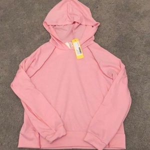 NWT Girls pink hoodie